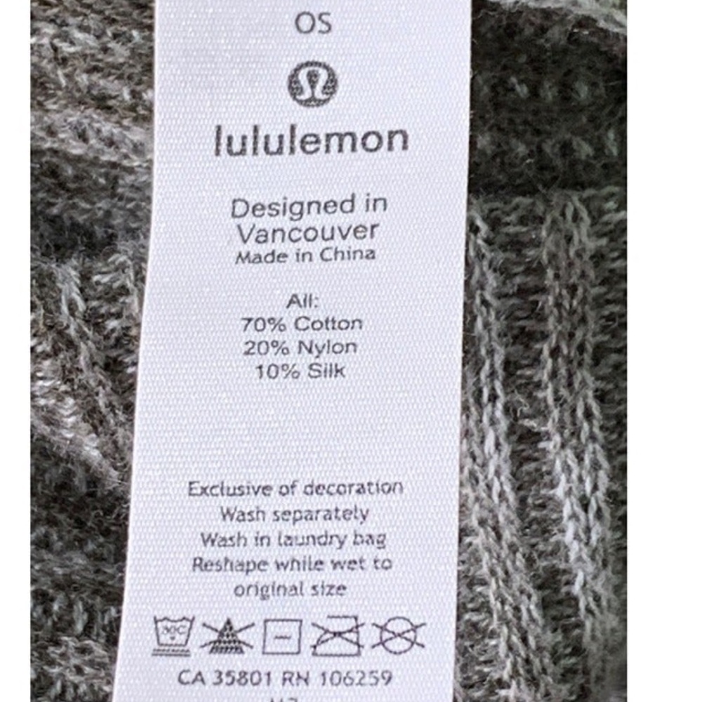 Lululemon The Rest is Written Shawl Wrap - Picture 6 of 12